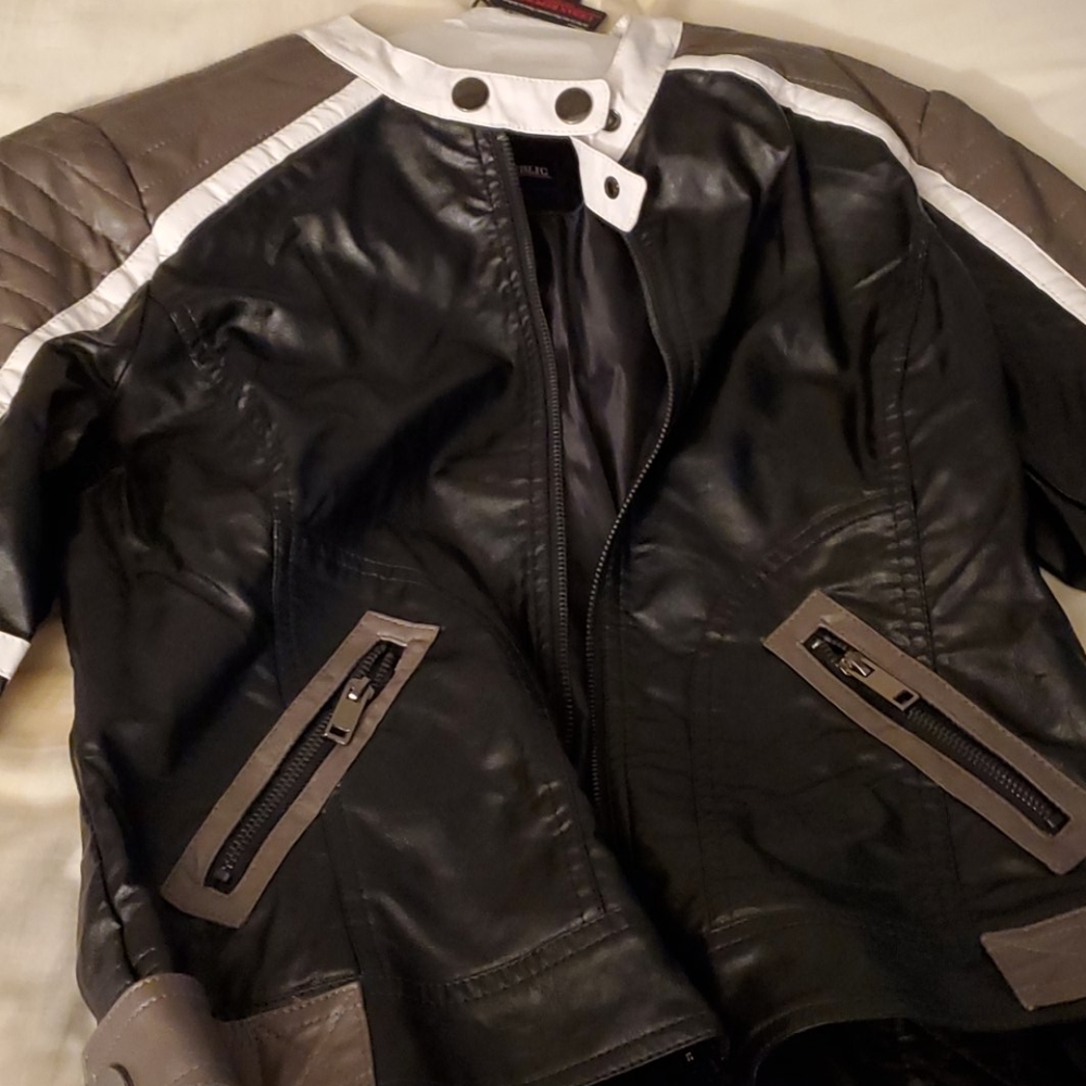 Fauz leather Jacket